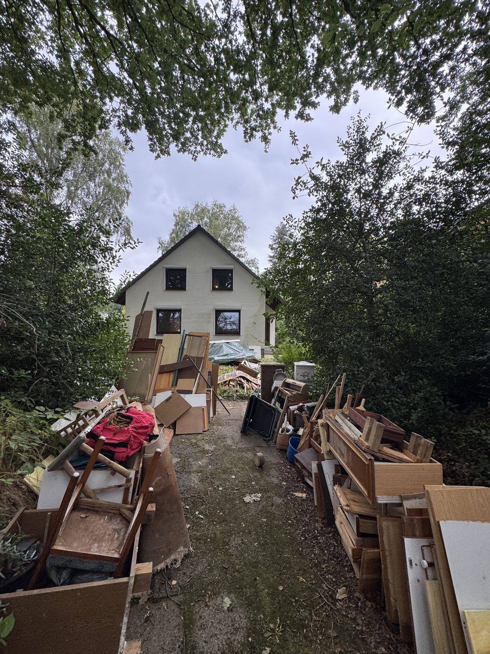 Entrümpelung eines Hauses in Norddeutschland